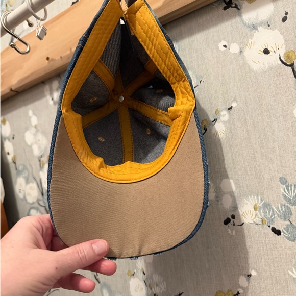 Denim NY Cap with Rhinestones - Picture 4 of 5